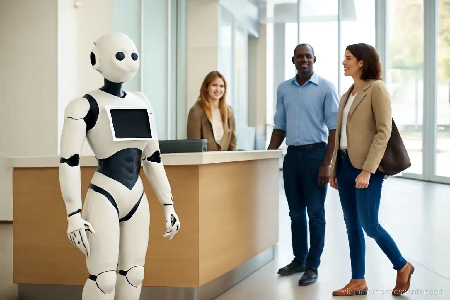 Reception and event robots